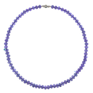 Beaded Amethyst Necklace