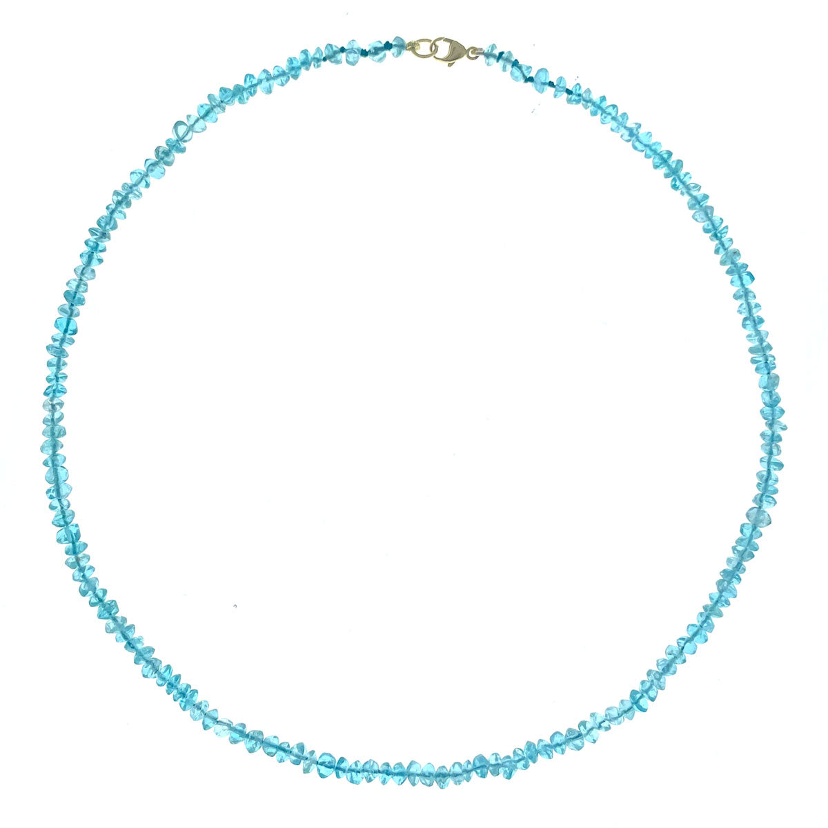 Beaded Mini Apatite Necklace