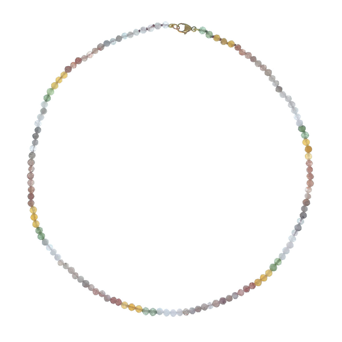 Rainbow Bright Necklace - Apricot Crisp