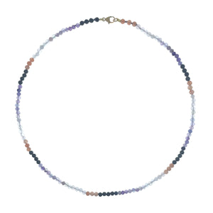 Rainbow Bright Necklace - Blackberry Spritz