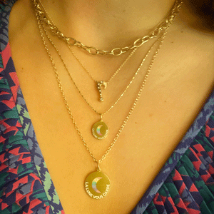 XL La Lune Vous Garde Necklace